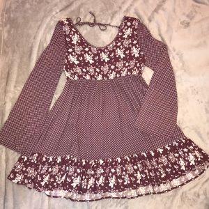 flower babydoll dress